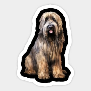 Briard Sticker